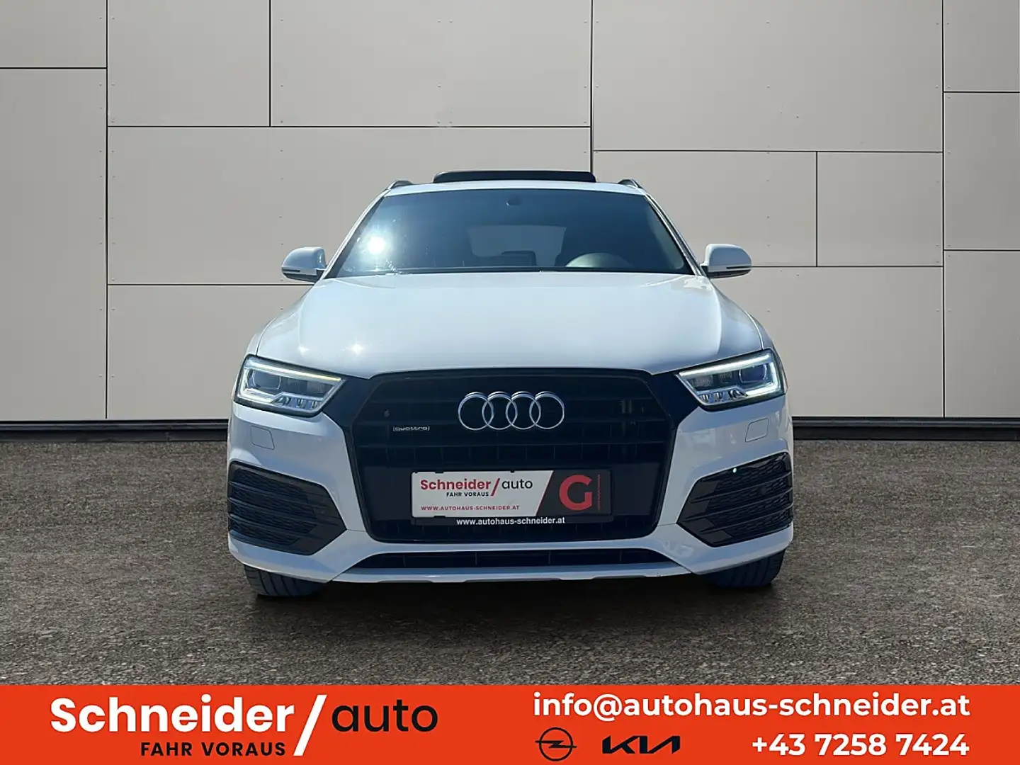 Audi Q3 2,0 TDI Sport quattro S-tronic Weiß - 2