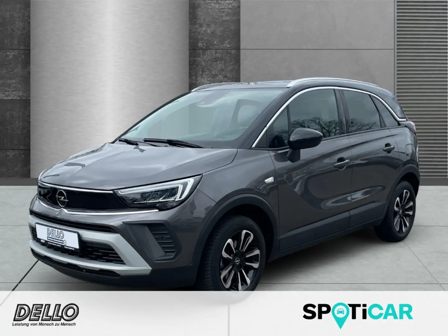 Opel Crossland Elegance Panoramadach Navi RFK PDC SHZ LenkradHZG Grau - 1