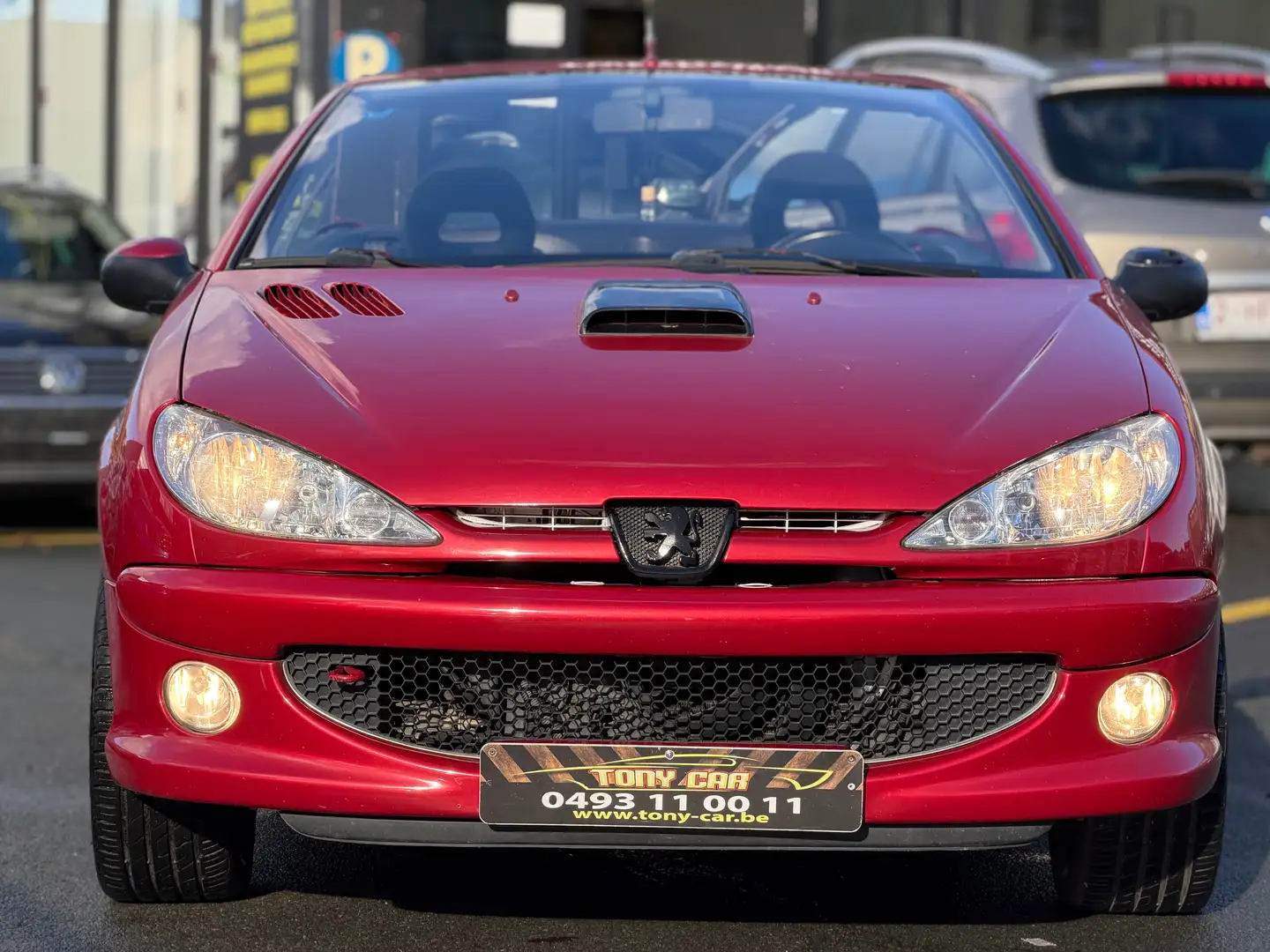Peugeot 206 206 CC 1.6i 16v*CLIMA* Contrôle technique✅✅ Rouge - 1