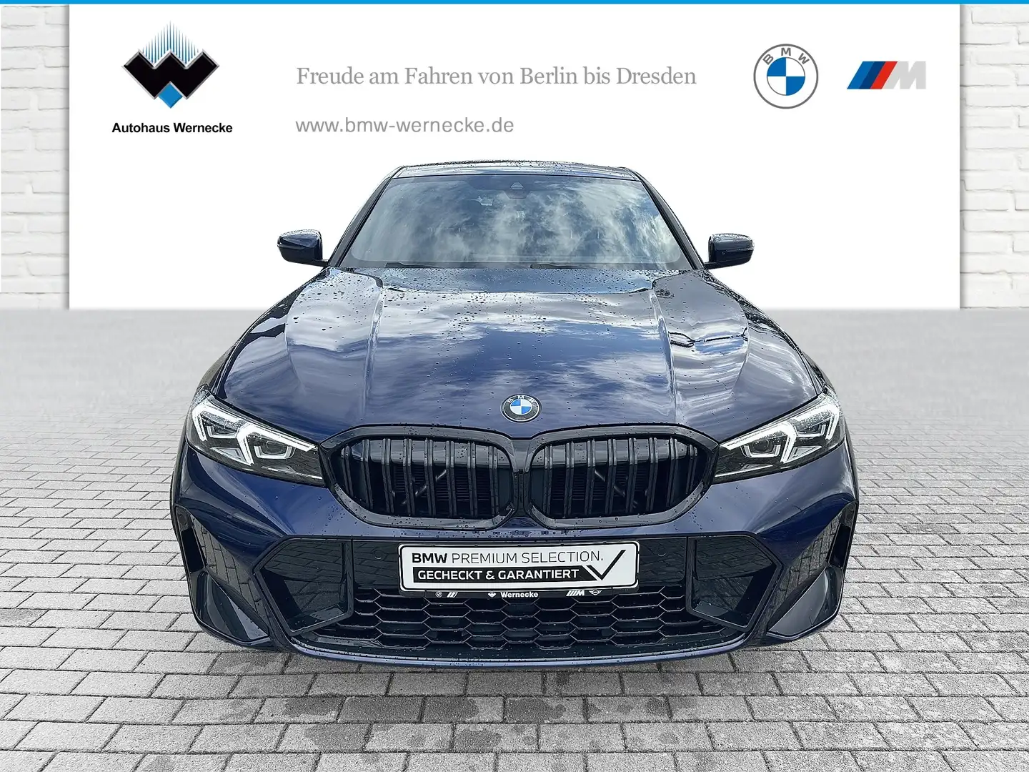 BMW 318 i Limousine M Sportpaket DAB Komfortzg. Shz Modrá - 2