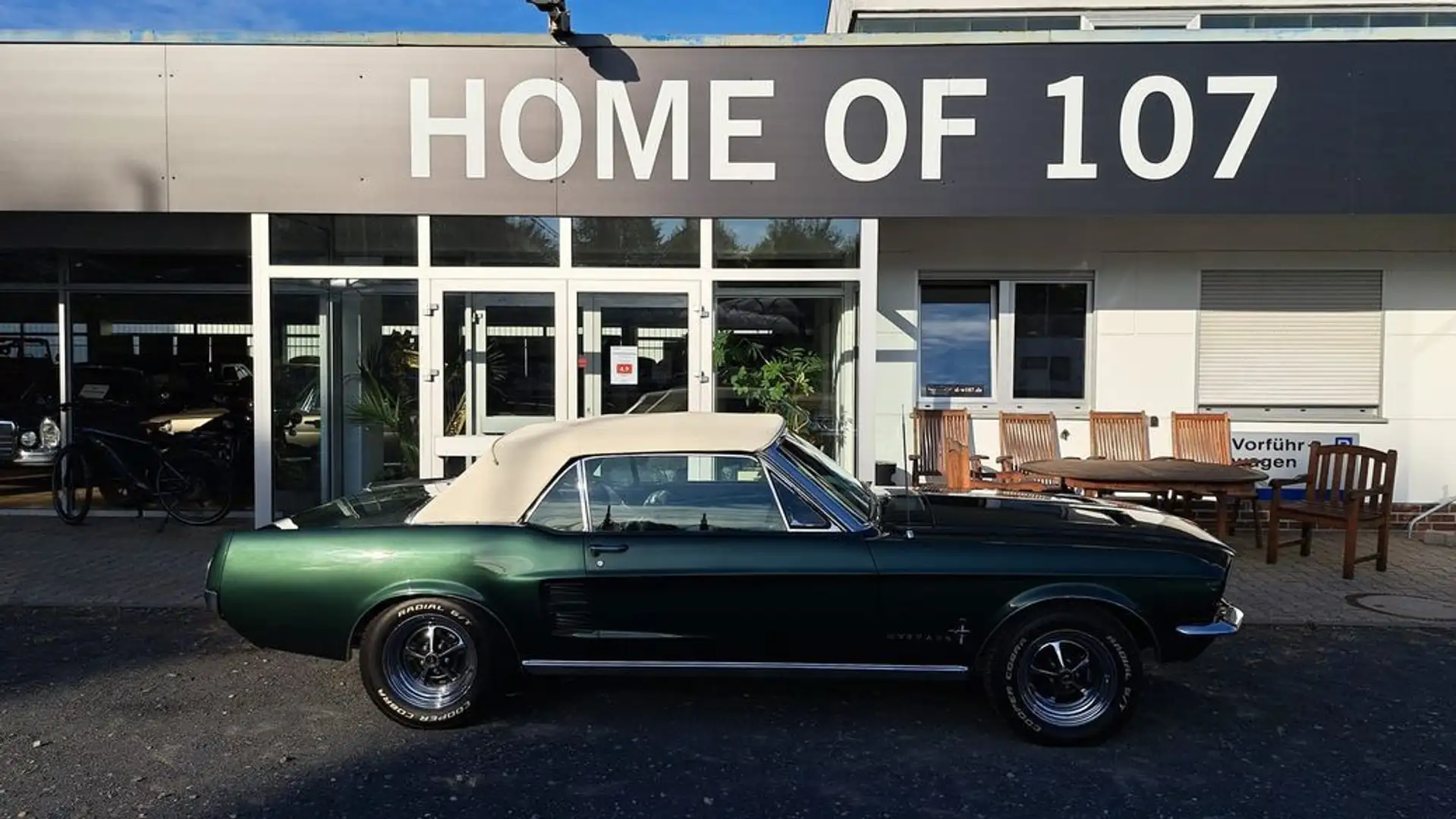 Ford Mustang Cabrio 6390 ccm Big Block 390 er Grün - 1