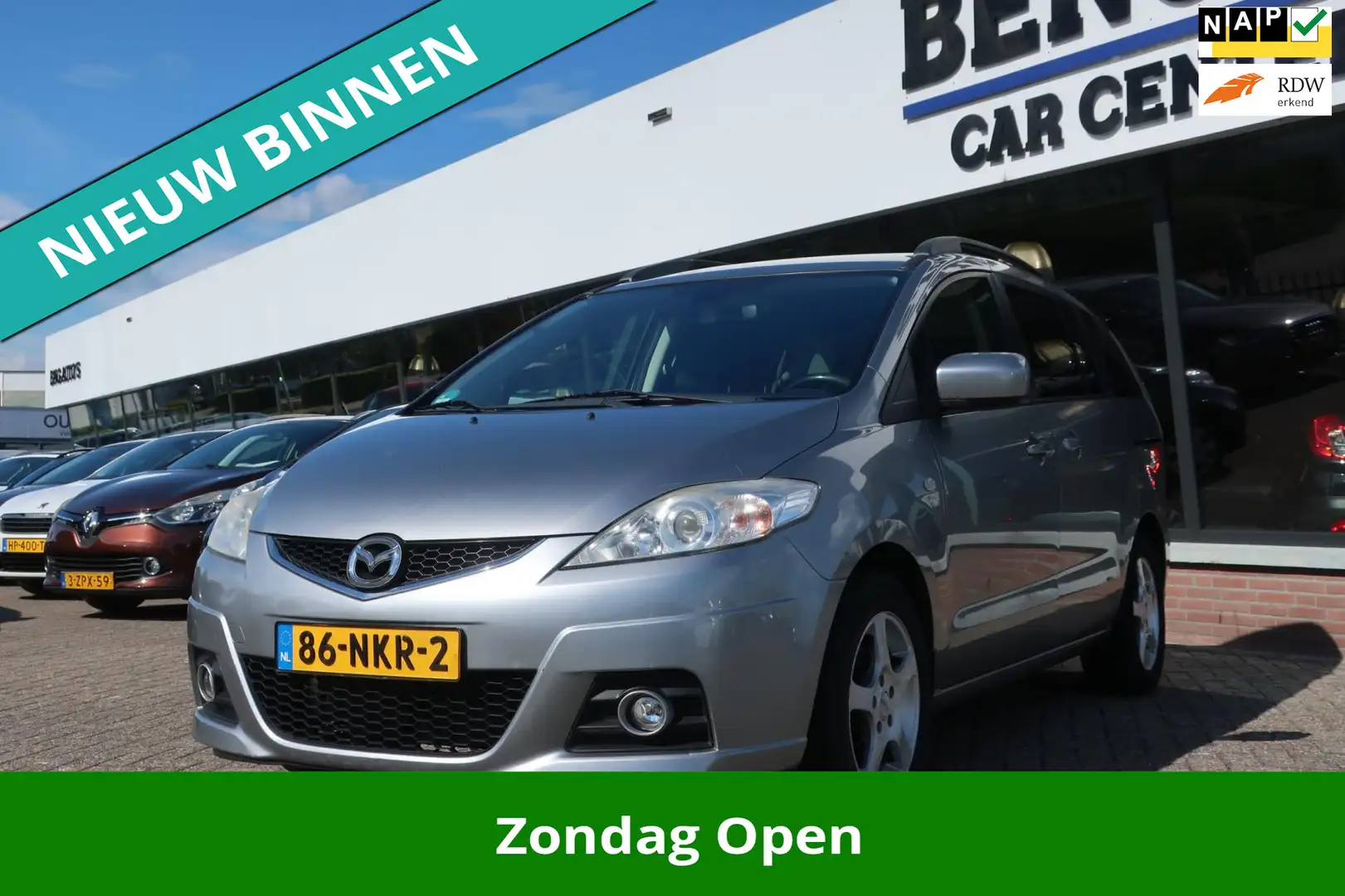 Mazda 5 1.8 Katano 2e EIG_CLIMA_CRUIS_7-PERSOON_NAP. Gris - 1