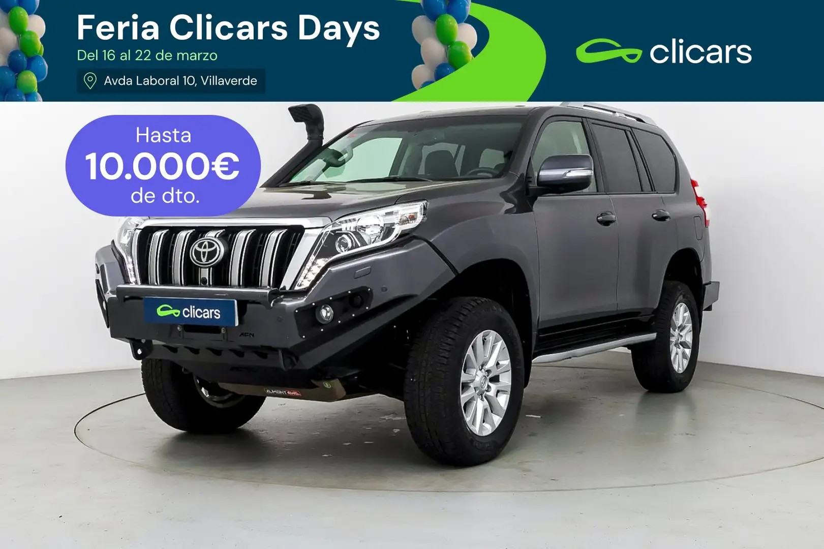 Toyota Land Cruiser D-4D VXL Aut. Gris - 1