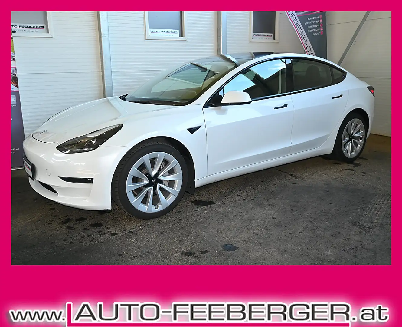 Tesla Model 3 Long Range Dual 75 kWh AWD Weiß - 1