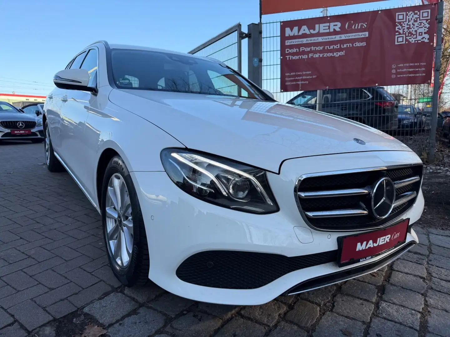 Mercedes-Benz E 220 4Matic*MULTIBEAM*360°KAMERA*WIDESCREEN*PDC Blanc - 1