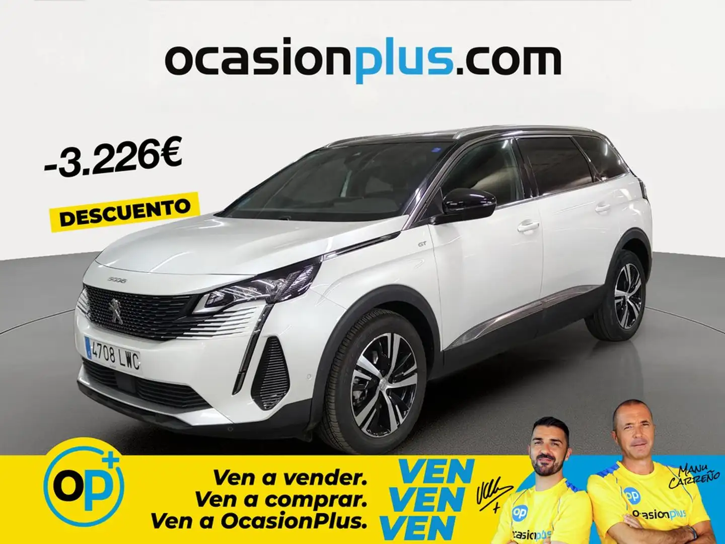 Peugeot 5008 2.0BlueHDi S&S GT EAT8 180 Blanco - 1
