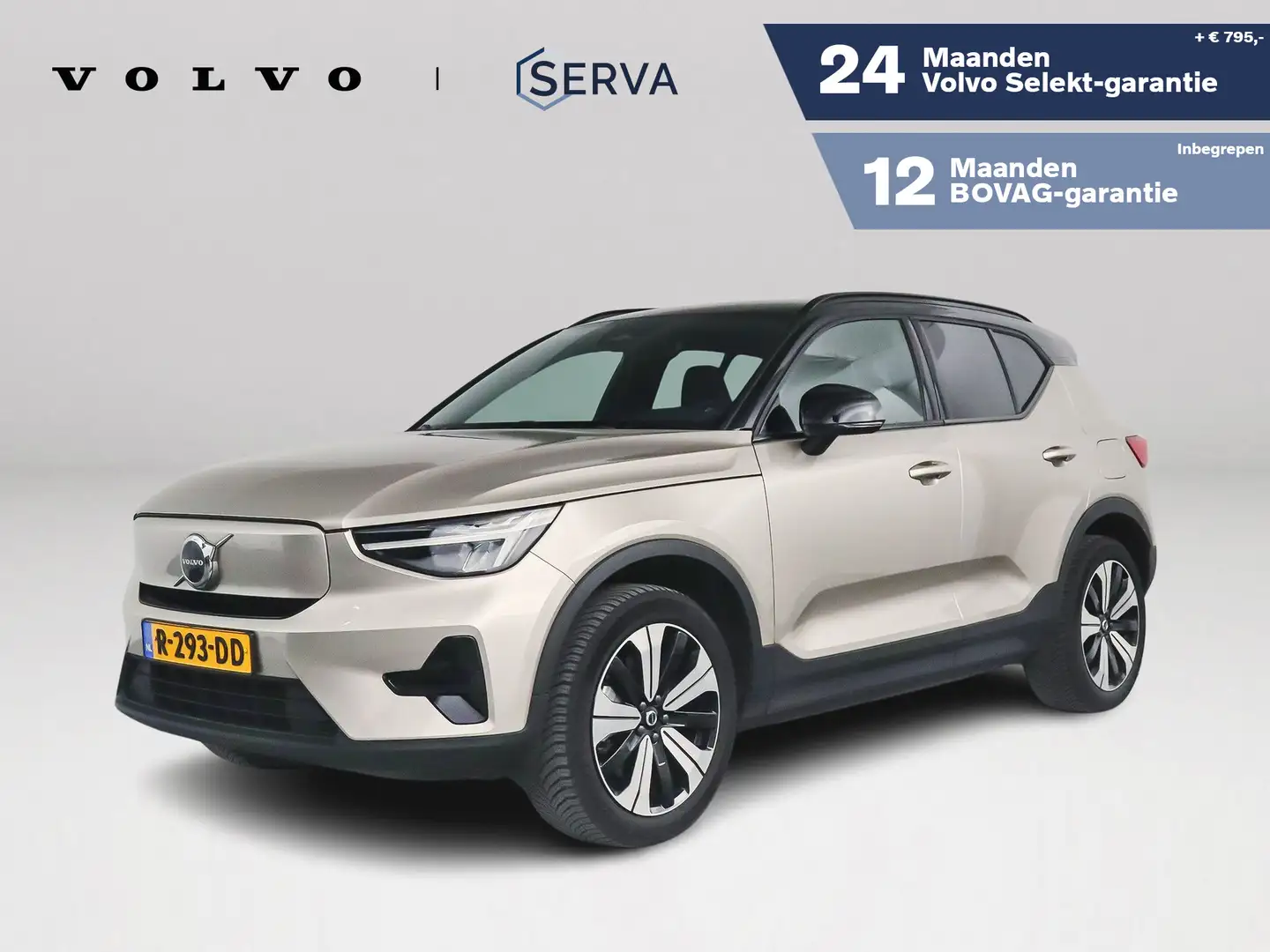 Volvo XC40 Recharge Plus 70 kWh | Parkeercamera | Stoel- en s Grijs - 1