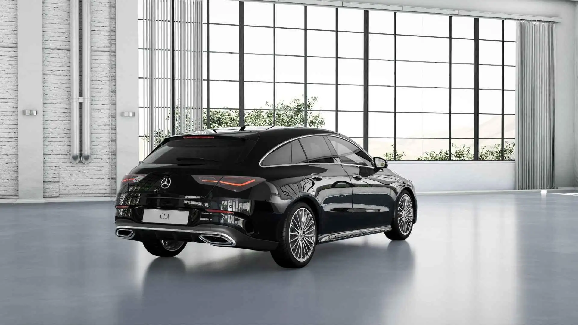 Mercedes-Benz CLA 180 Shooting Brake Star Edition AMG LIMITED Panorama d Zwart - 2