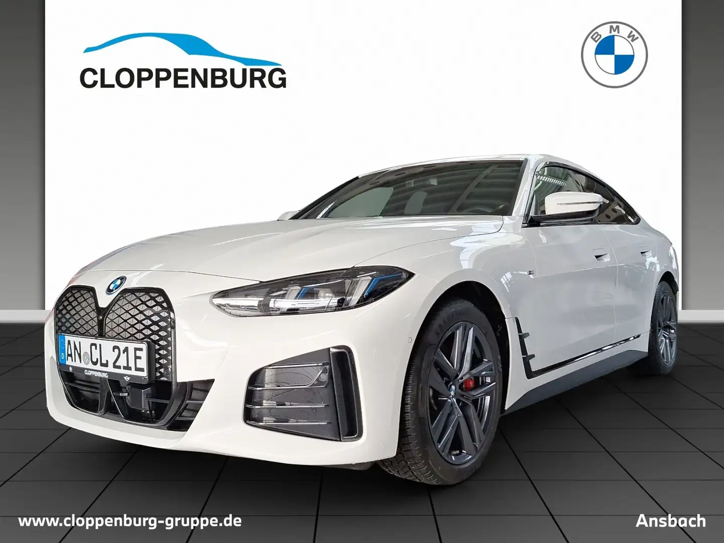 BMW i4 xDrive40 Navi+SHZ+KeyGO+HiFi+BT UPE: 80.149€ Weiß - 1