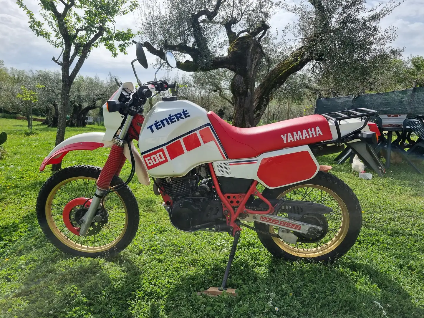 Yamaha XT 600 Xt600z teneré 1vj Biały - 1