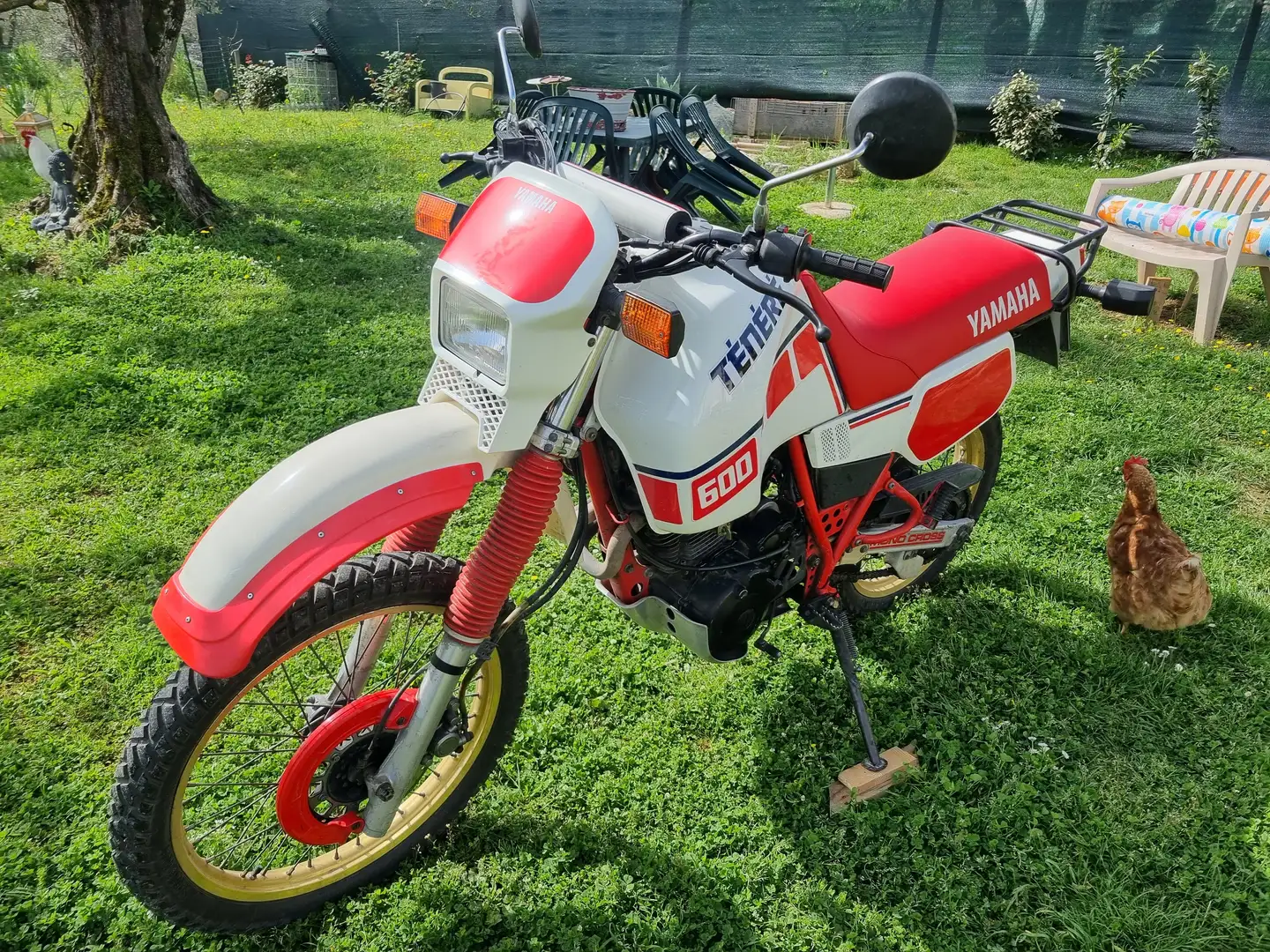 Yamaha XT 600 Xt600z teneré 1vj Biały - 2