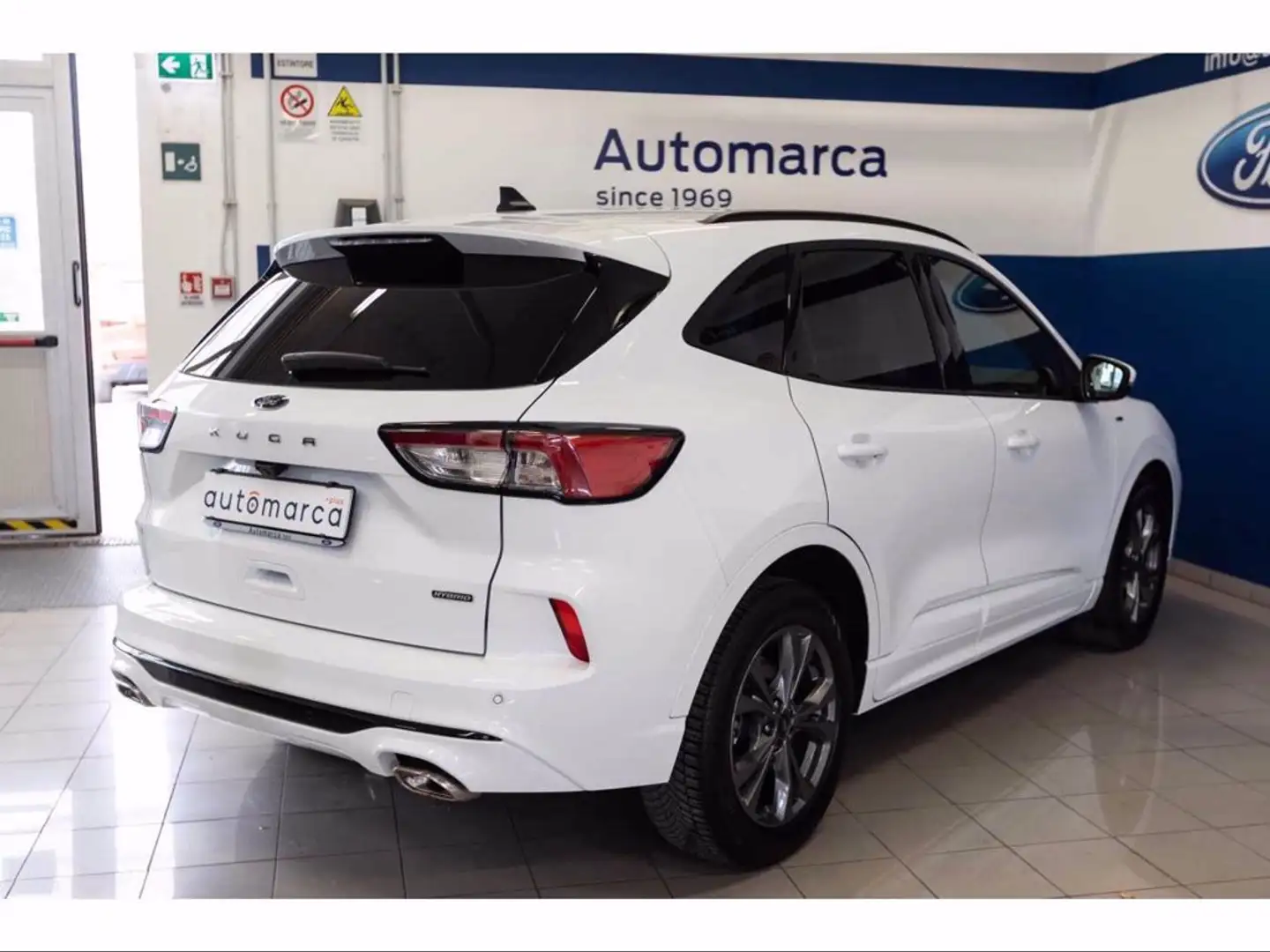 Ford Kuga 2.5 Full Hybrid 190 CV CVT 2WD ST-Line Bianco - 2