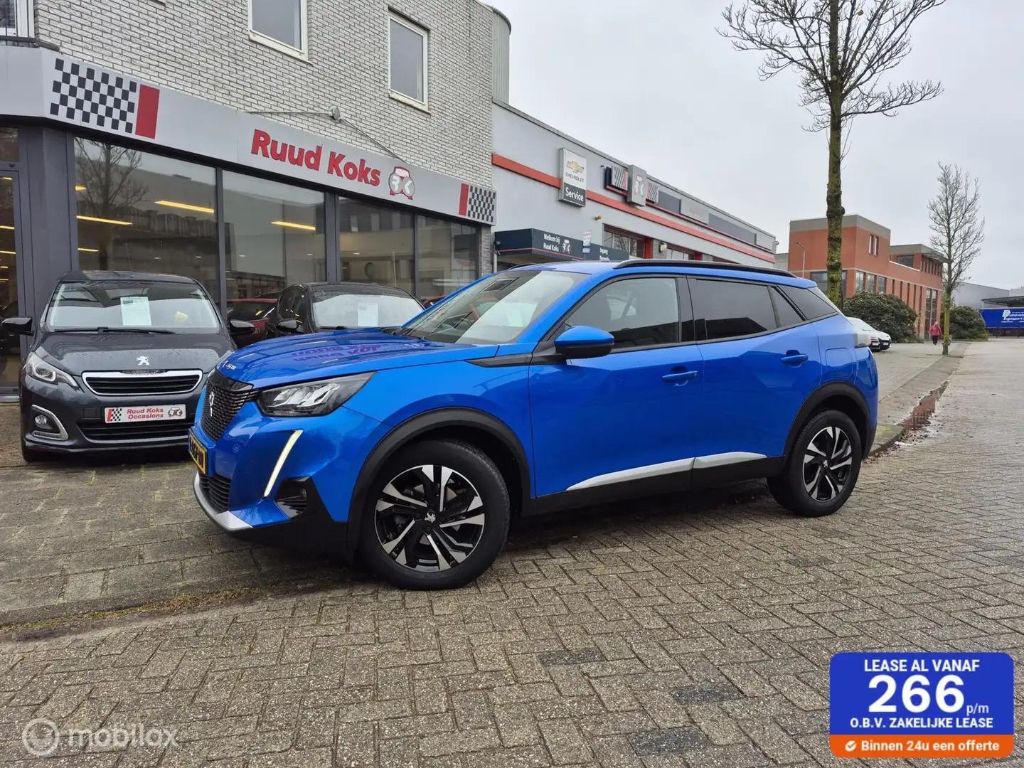 Peugeot 2008 1.2 PURETECH ALLURE PACK / Trekhaak / Dealer onder Blauw - 1