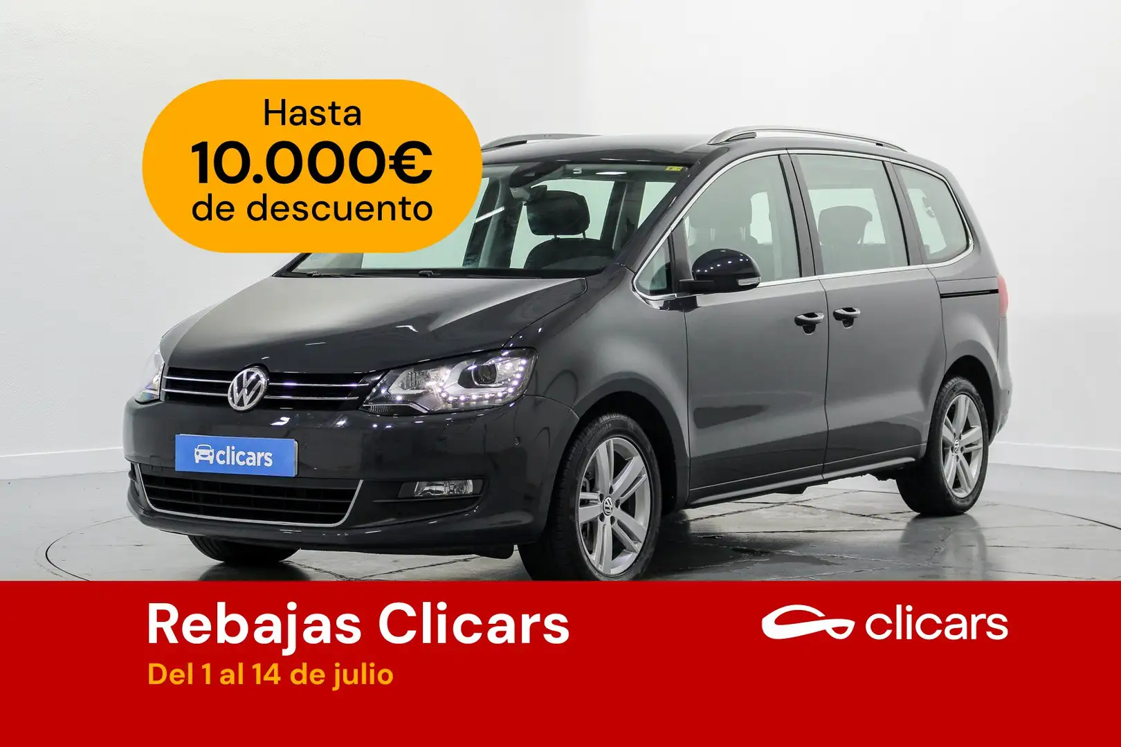 Volkswagen Sharan 2.0TDI Advance DSG 110kW Gris - 1