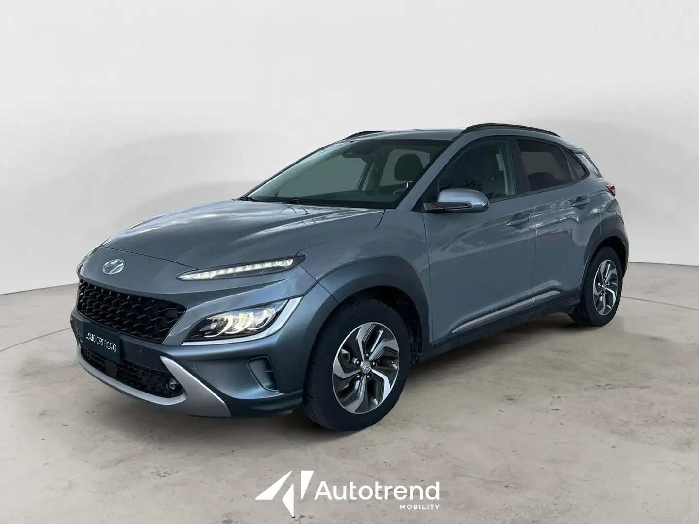 Hyundai KONA 1.6 Hybrid 141 CV HEV Automatica DCT XLine Grigio - 1
