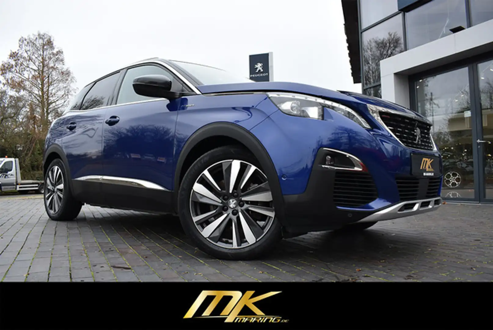 Peugeot 3008 Hybrid4 300 GT e-EAT8 NAV*KLIMA*LED*TOP Blau - 2
