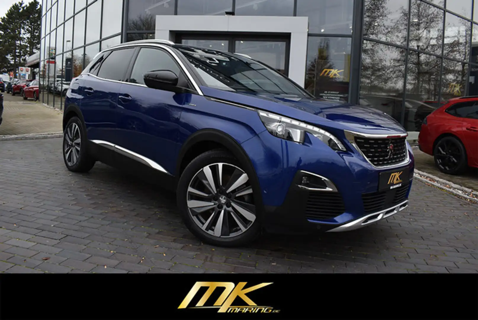 Peugeot 3008 Hybrid4 300 GT e-EAT8 NAV*KLIMA*LED*TOP Blau - 1