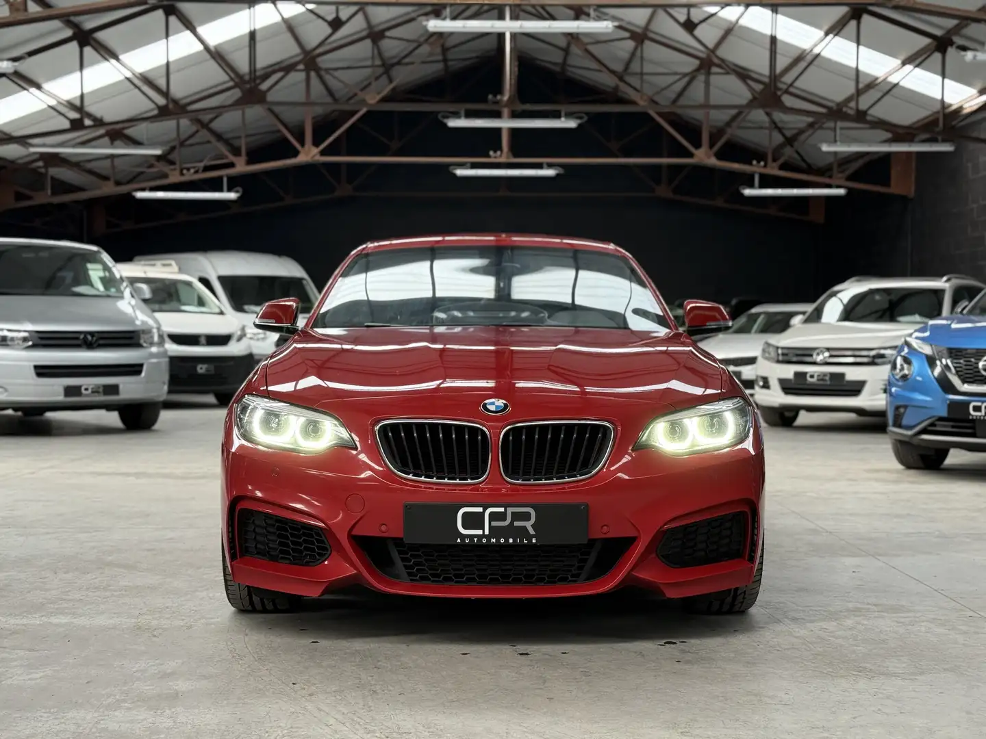 BMW 218 i Coupé * PACK M * GPS * XENON * RADAR AV/AR * Rouge - 2