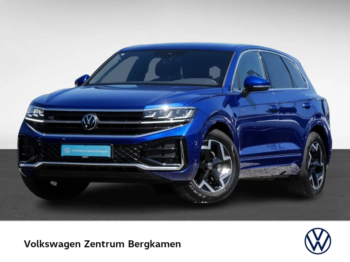 Volkswagen Touareg V6 R-LINE NEUES MODELL STANDHZ. AHK CAM Blau - 2