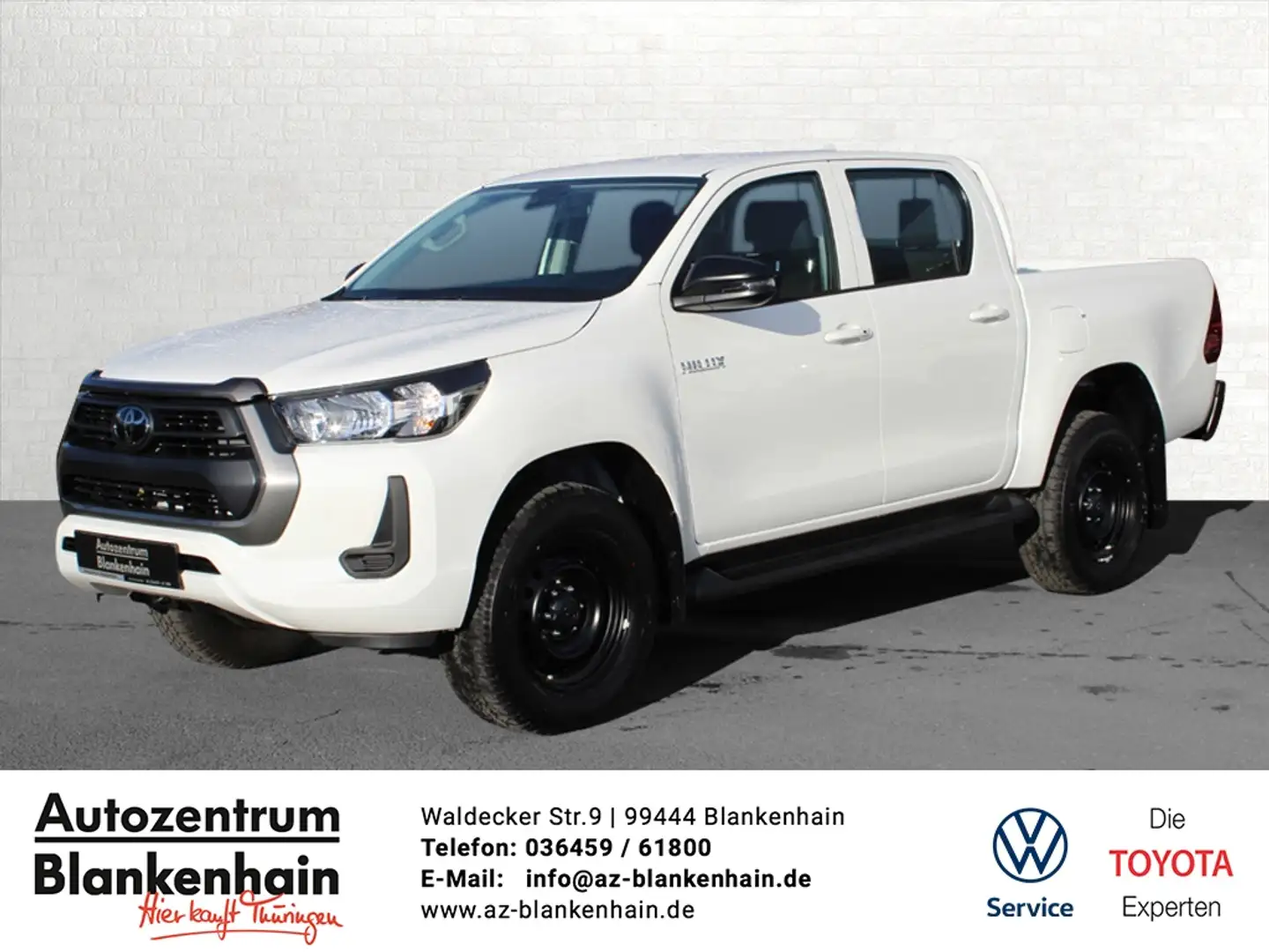 Toyota Hilux Double Cab 4x4 Automatik*SOFORT Weiß - 1