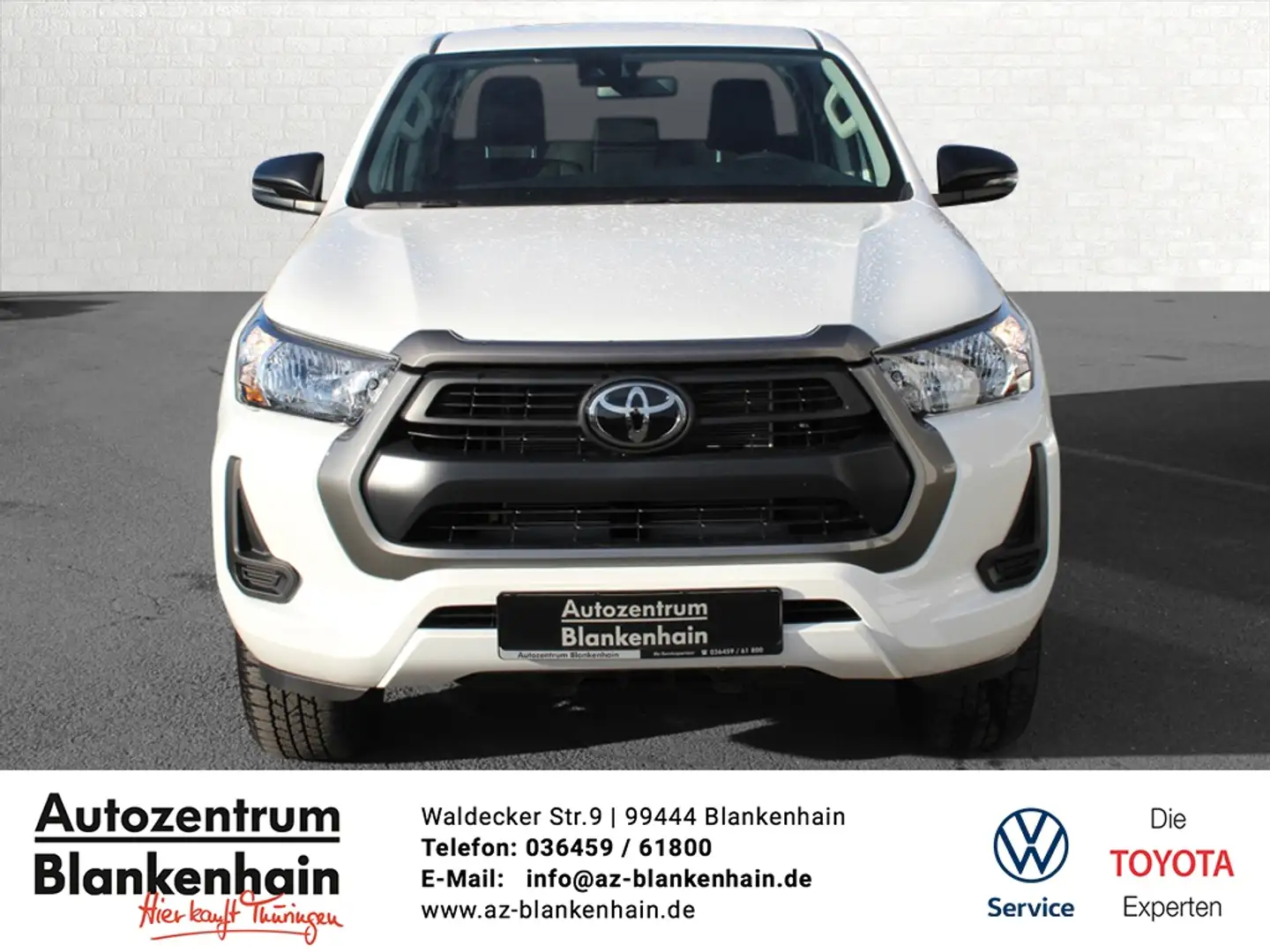 Toyota Hilux Double Cab 4x4 Automatik*SOFORT Weiß - 2