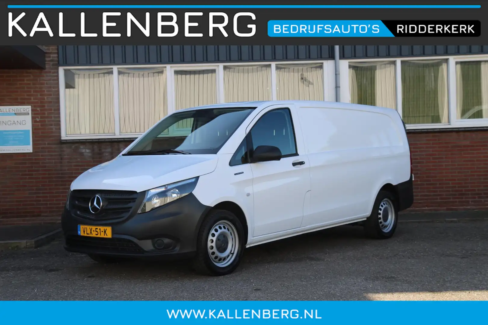 Mercedes-Benz Vito EVito Extra Lang 41 kWh / Camera / Navi Wit - 1