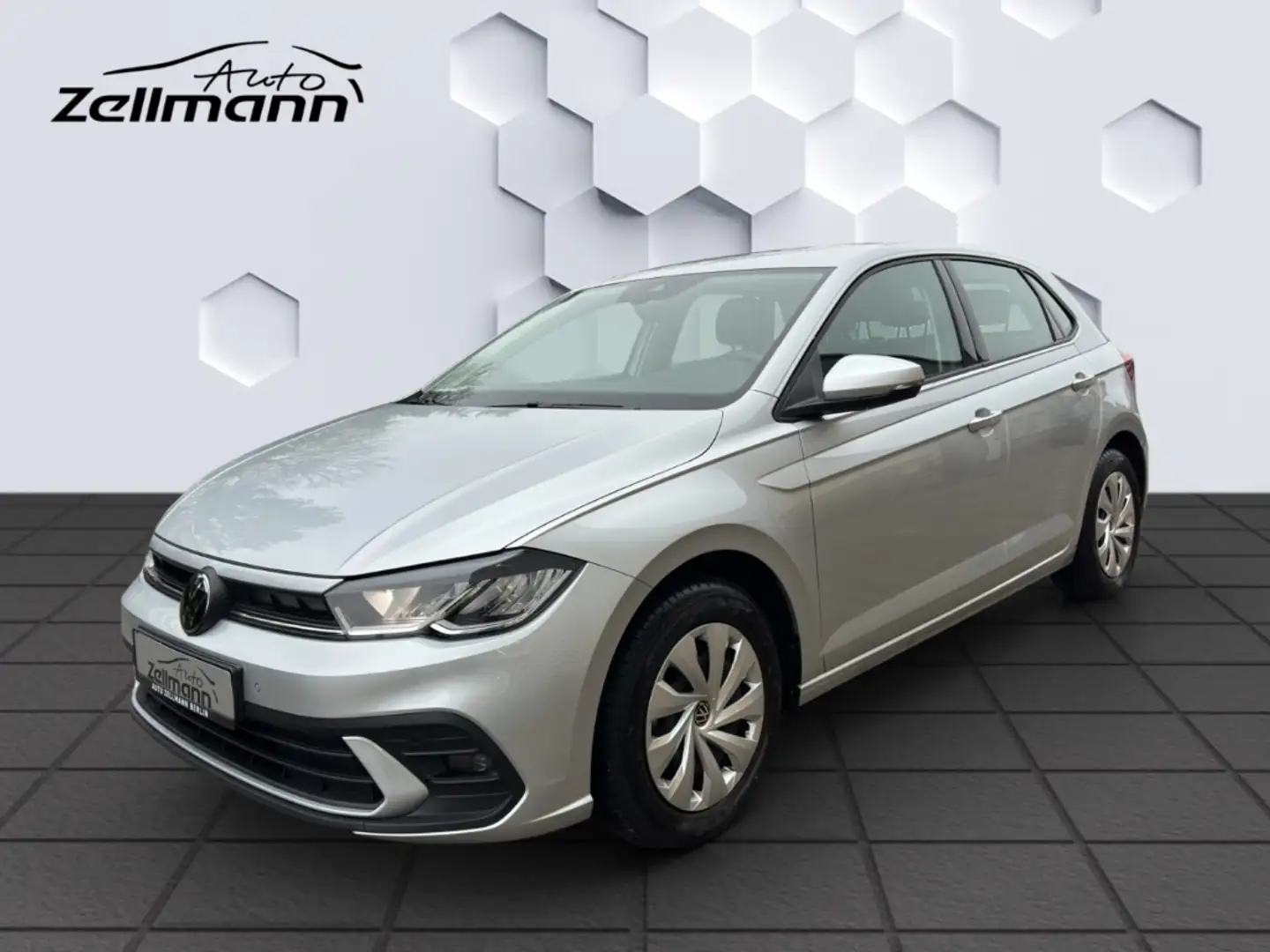 Volkswagen Polo 1,0l TSI 7-Gang DSG GJR LED PDC Sitzheizung Zilver - 1