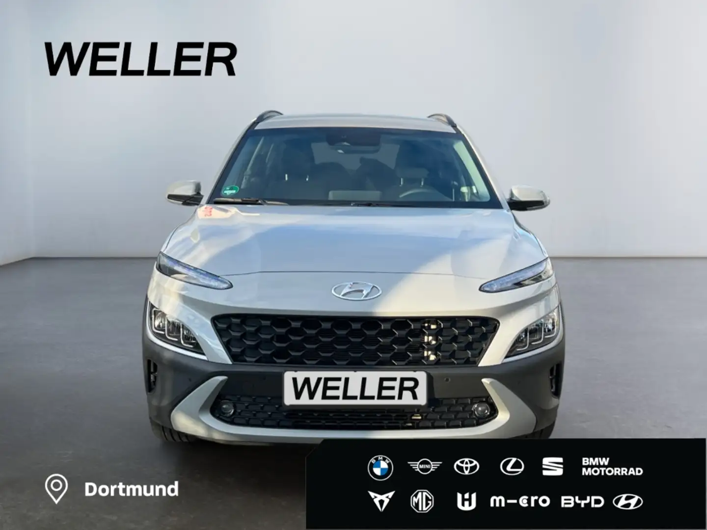 Hyundai KONA 1.0 T-GDI 48V-Hybrid Trend *LED*Navi*KRELL* Grau - 2