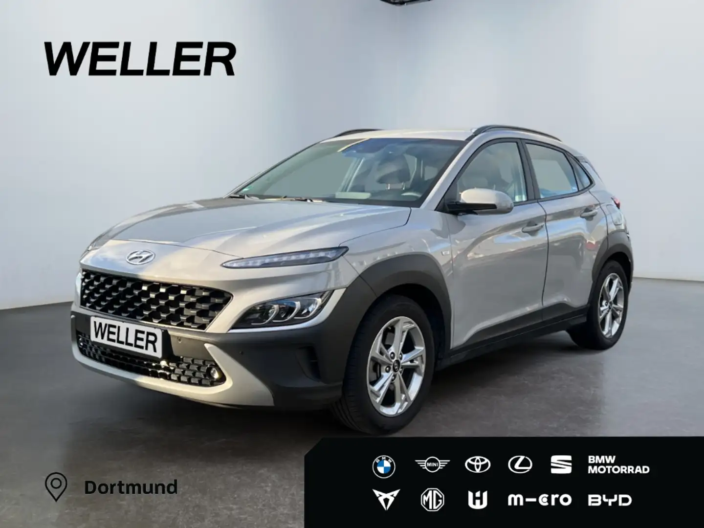 Hyundai KONA 1.0 T-GDI 48V-Hybrid Trend *LED*Navi*KRELL* Grau - 1