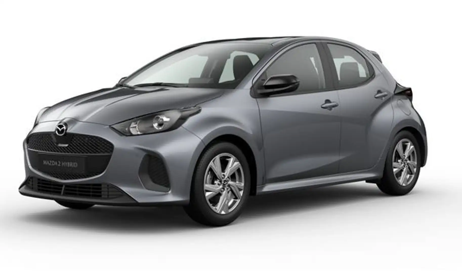 Mazda 2 Hybrid Exclusive-Line 1.5L Hybrid VVT-i Grau - 1