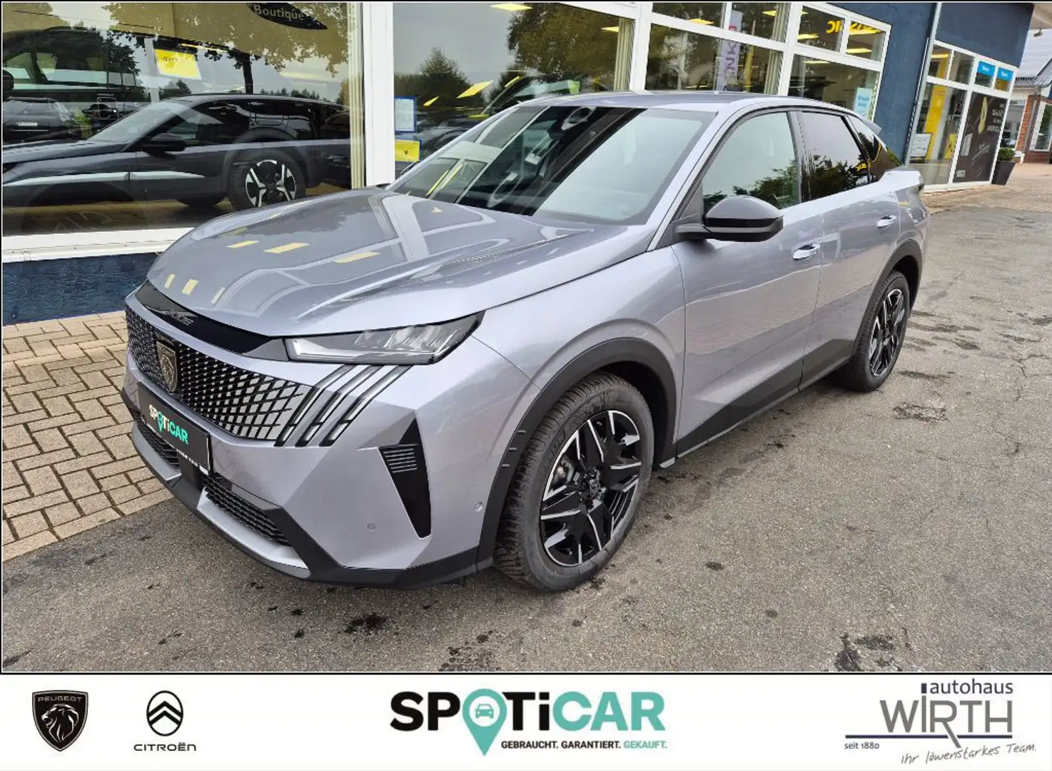 Peugeot 3008 Allure Hybrid 145 ACC+NAVI+360°CAM+SITZHZG. Argent - 1