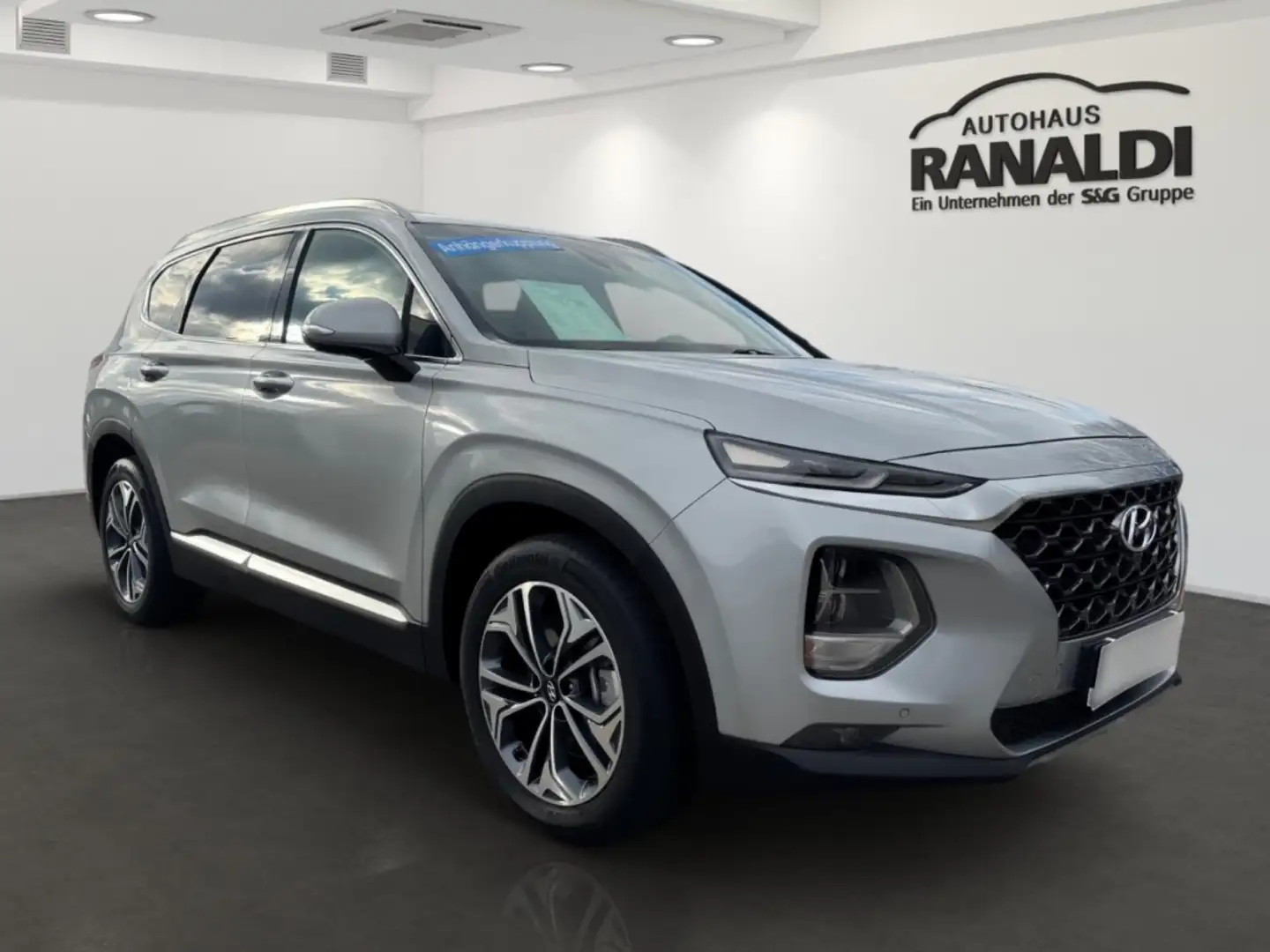 Hyundai SANTA FE 2.2 Premium 2WD++AHK++Scheckheft!++ Silber - 2