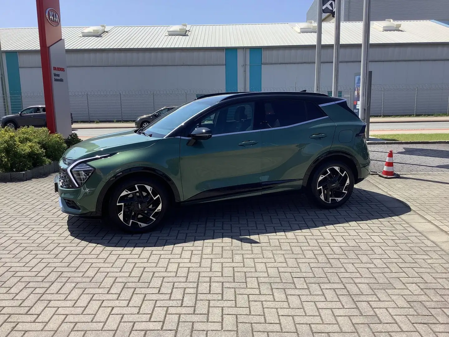 Kia Sportage 1.6 T-GDI Mild-Hybrid GT-Line (EURO 6d) Zelená - 2