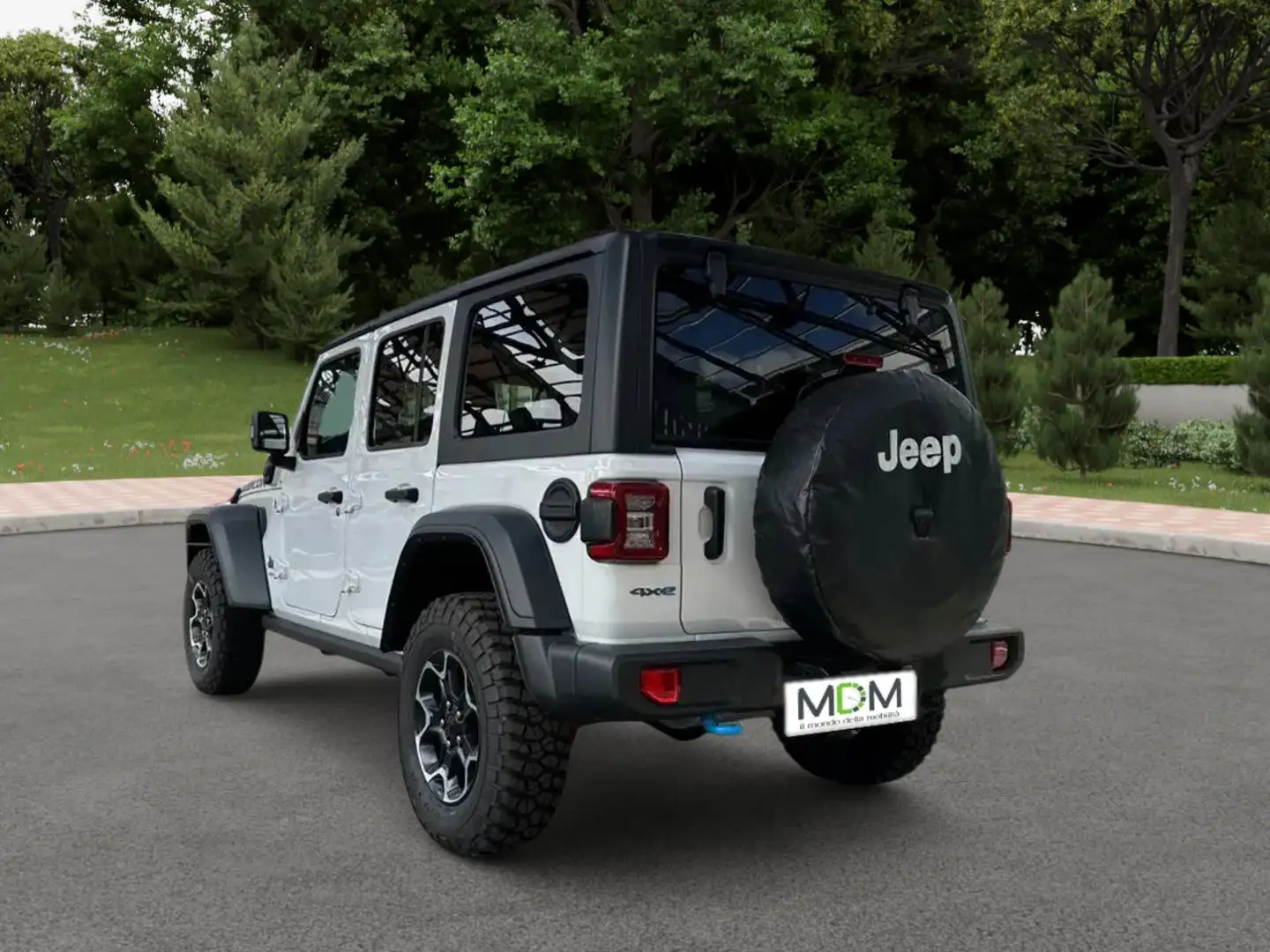 Jeep Wrangler 2.0 4Xe Plug-In Hybrid Unlim. Rubicon 4WD Bílá - 2