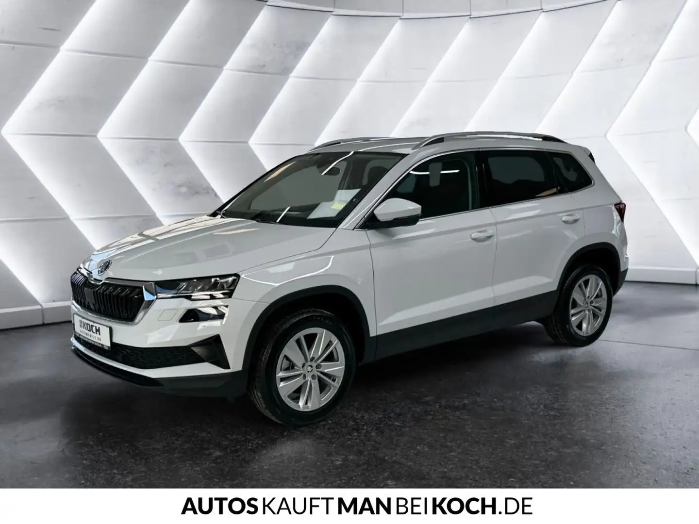 Skoda Karoq 1.5 TSI DSG SELECTION AHK NAVI LED KAM Klima Blanc - 2