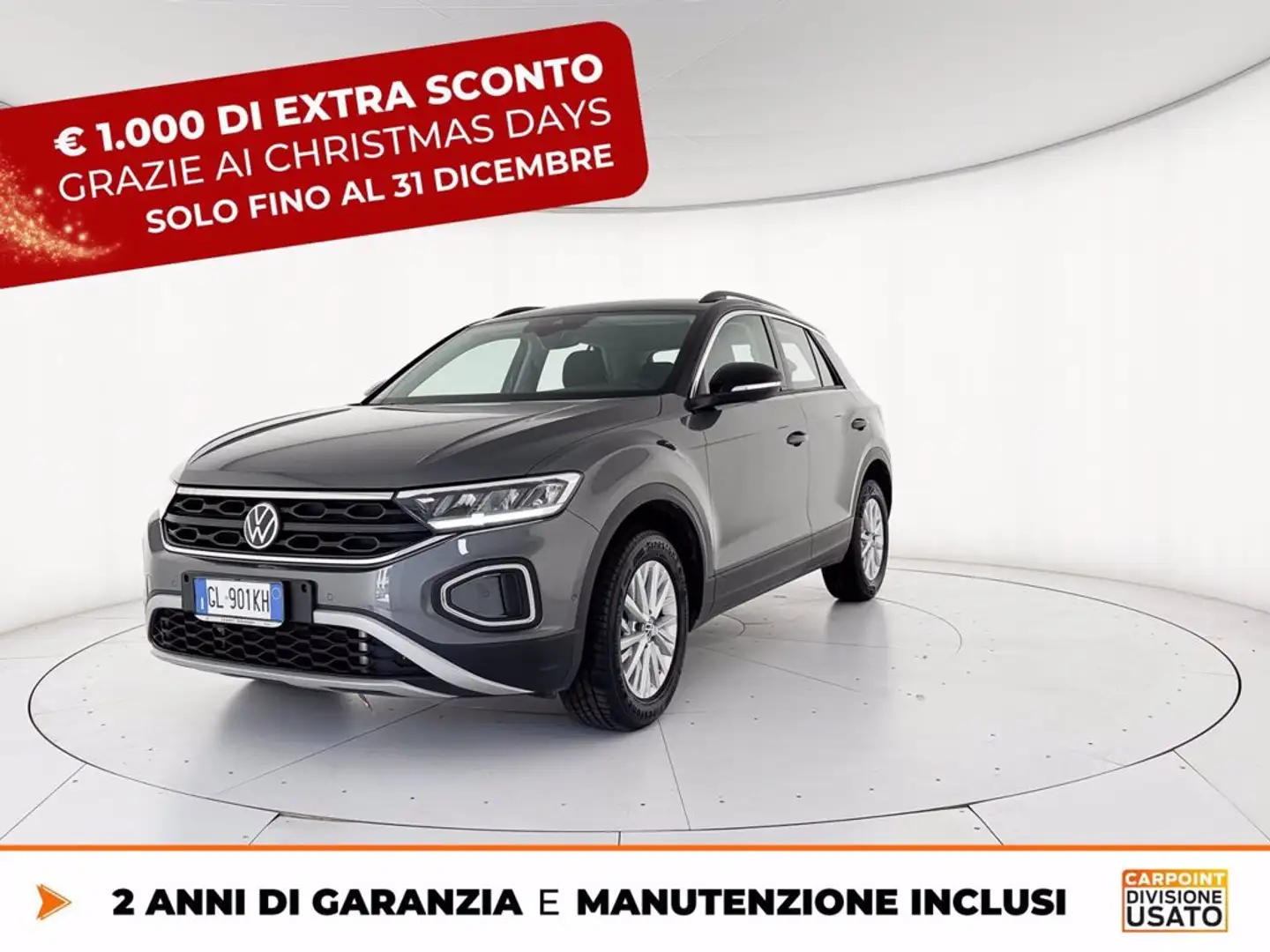Volkswagen T-Roc 1.5 tsi life dsg Grigio - 1