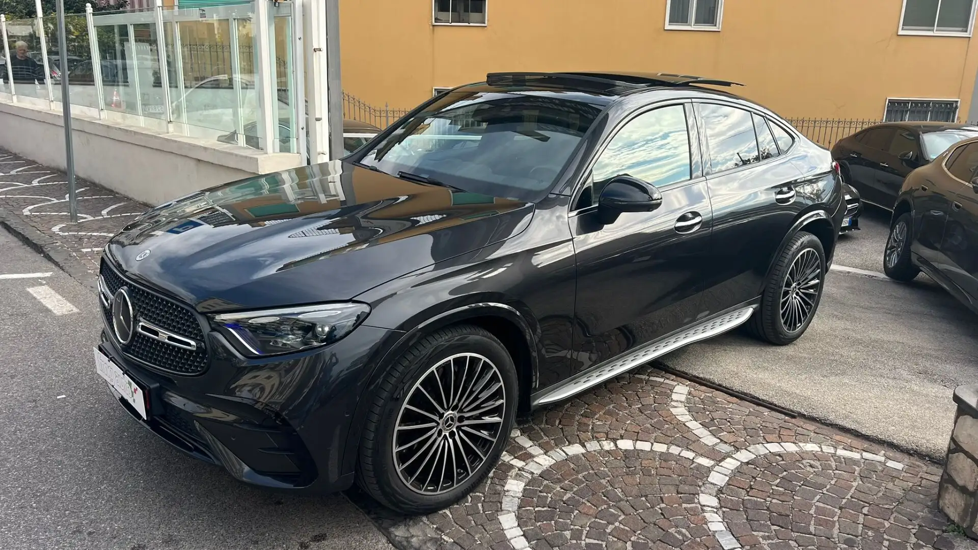 Mercedes-Benz GLC 220 d 4Matic Mild Hybrid AMG Line Premium Tetto Apribi Grigio - 1