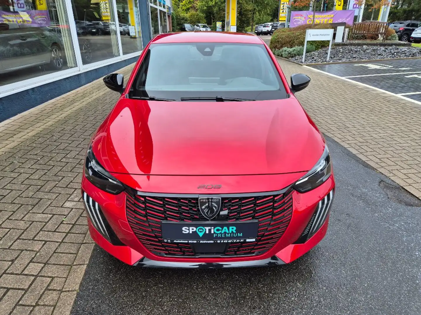 Peugeot 208 GT 100 ACC+NAVI+360°KAMERA+FULL-LED Rojo - 2