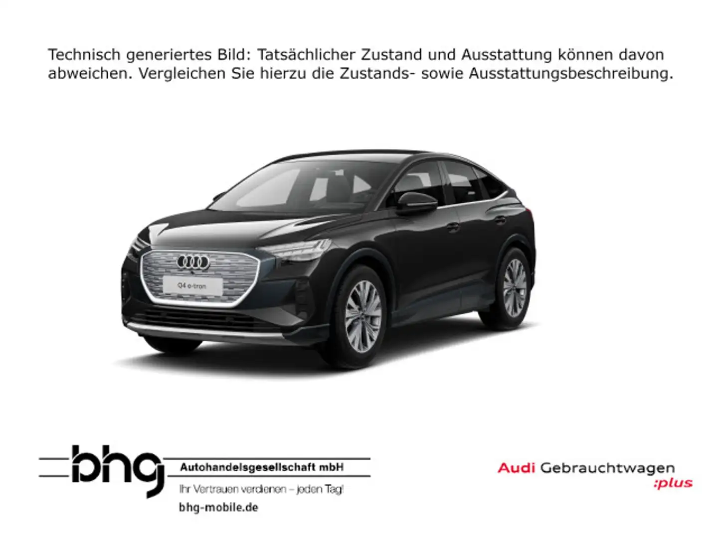 Audi Q4 e-tron Q4 Sportback 40 e-tron *LED*SONOS*ISOFIX* Schwarz - 1