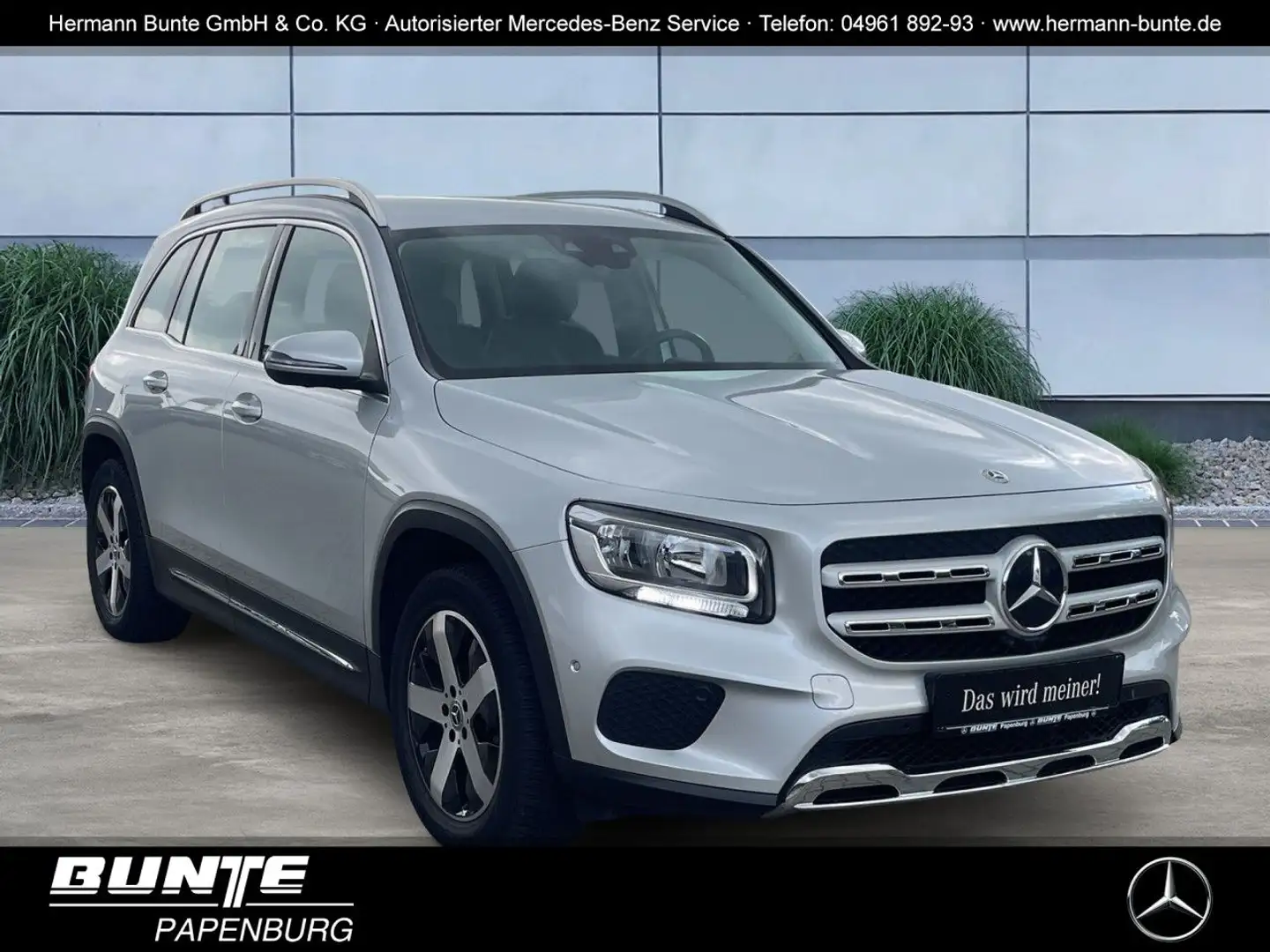 Mercedes-Benz GLB 180 d PROGRESSIVE/360° KAMERA/HIGH-END/NAV Stříbrná - 1
