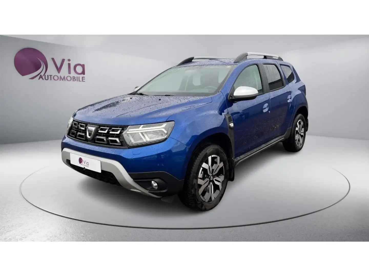 Dacia Duster 1.3 TCe 150 BVA Prestige - 1ERE MAIN / ENTRETIEN COMPLET RENAULT Bleu - 1