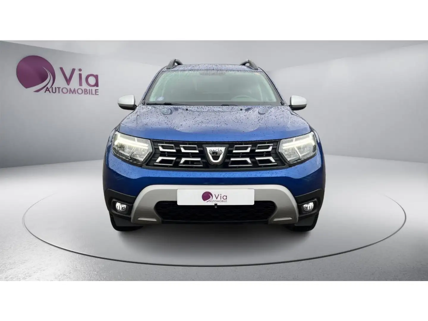 Dacia Duster 1.3 TCe 150 BVA Prestige - 1ERE MAIN / ENTRETIEN COMPLET RENAULT Bleu - 2