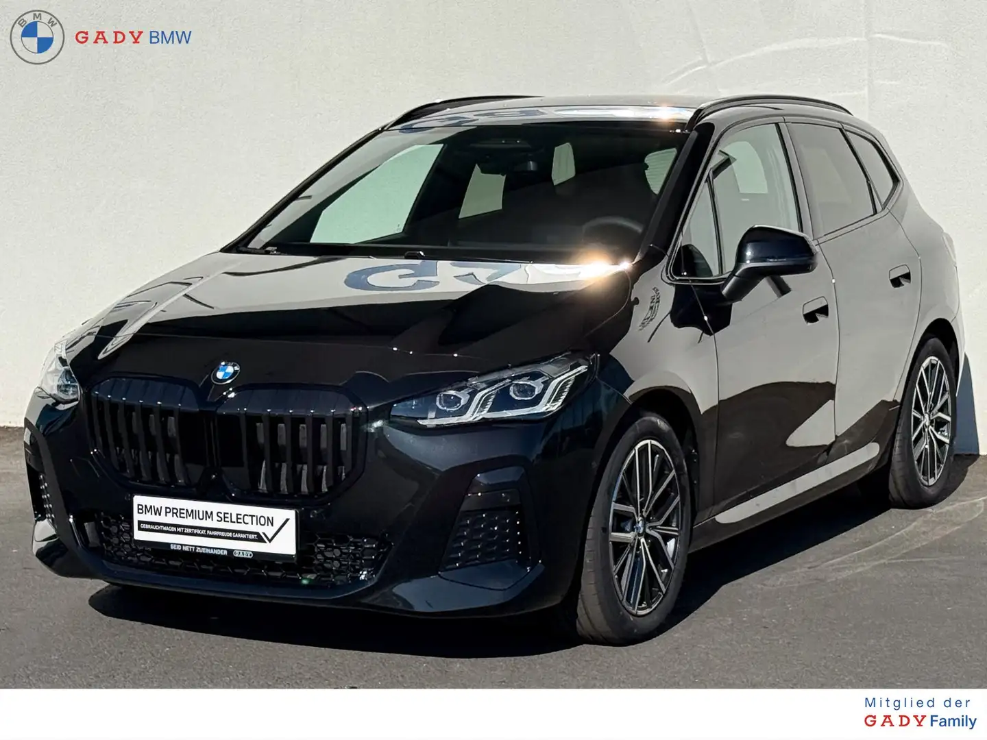 BMW 218 d Schwarz - 1