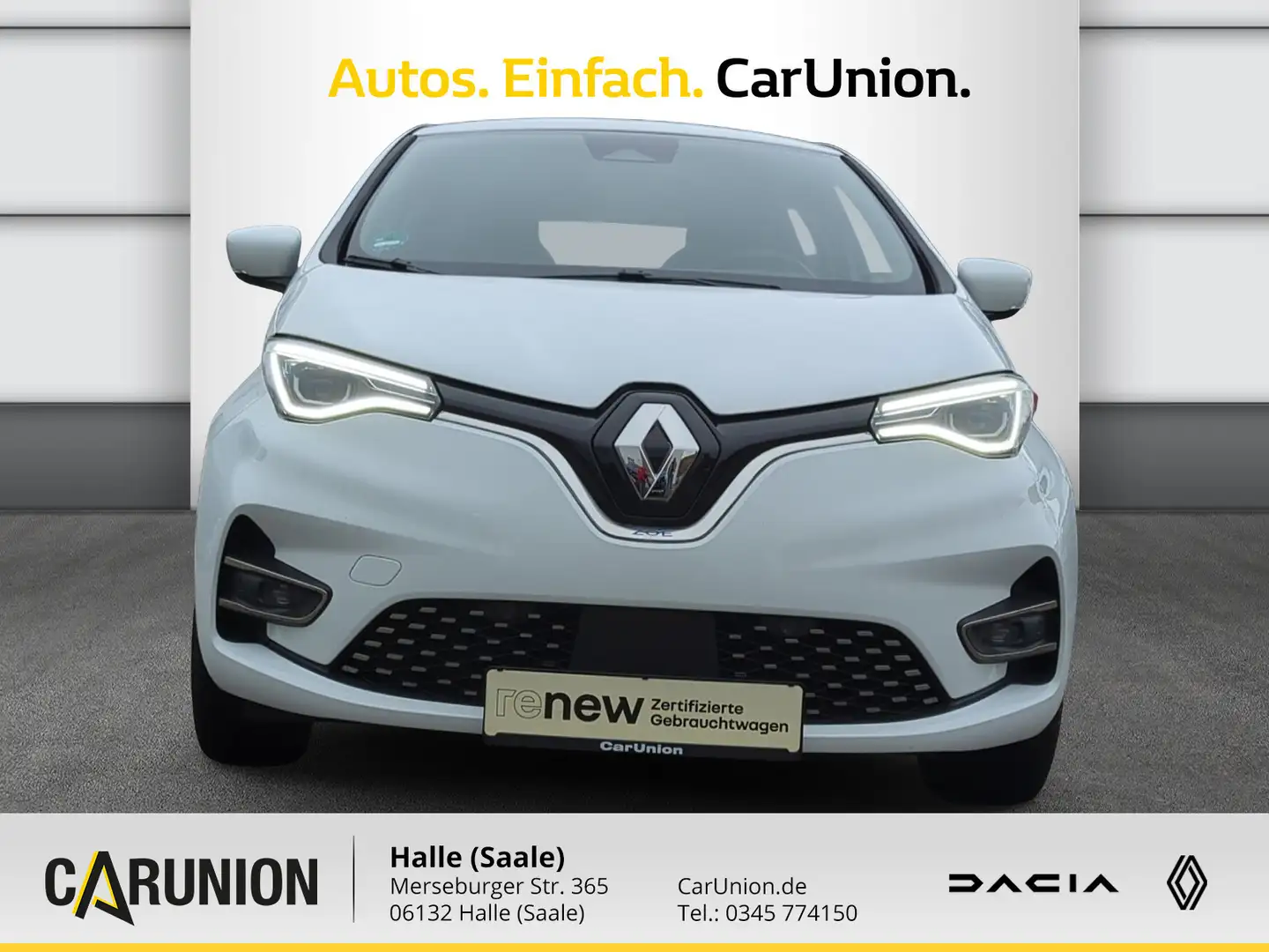 Renault ZOE INTENS inkl. Batterie R135 Z.E. 50 Blanc - 2