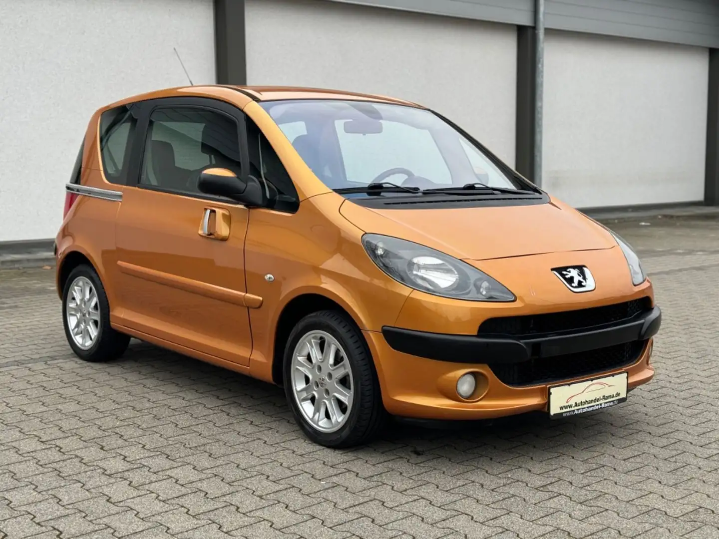 Peugeot 1007 Premium Klima Alus TÜV Neu 2.Hand Оранжевий - 2