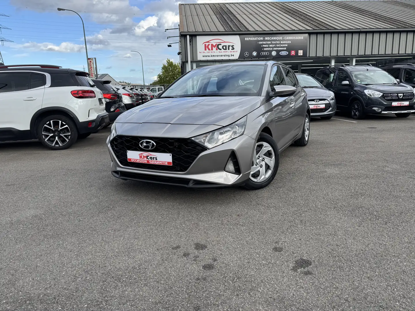 Hyundai i20 i20 1.0i ESSENCE /1'ier PROPRIETAIRE/AIRCO/CARPLAY Grau - 1