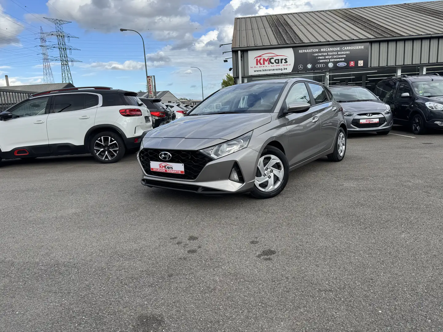 Hyundai i20 i20 1.0i ESSENCE /1'ier PROPRIETAIRE/AIRCO/CARPLAY Grau - 2