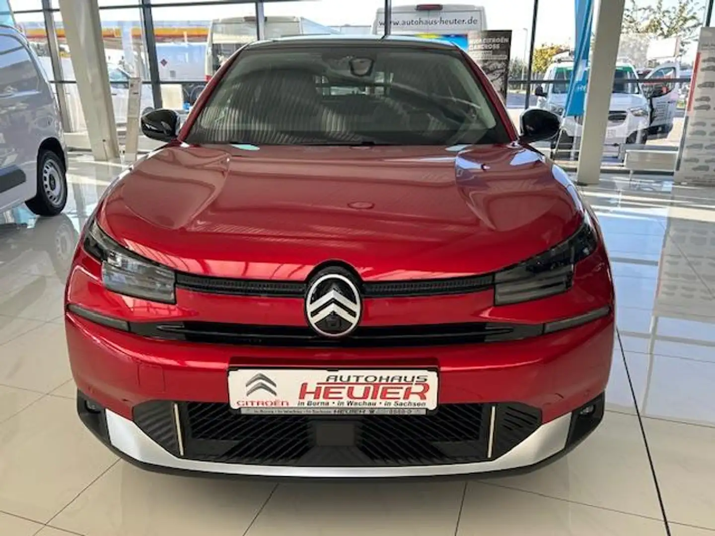 Citroen C4 Hybrid 145 e-DCS6 MAX Rouge - 2