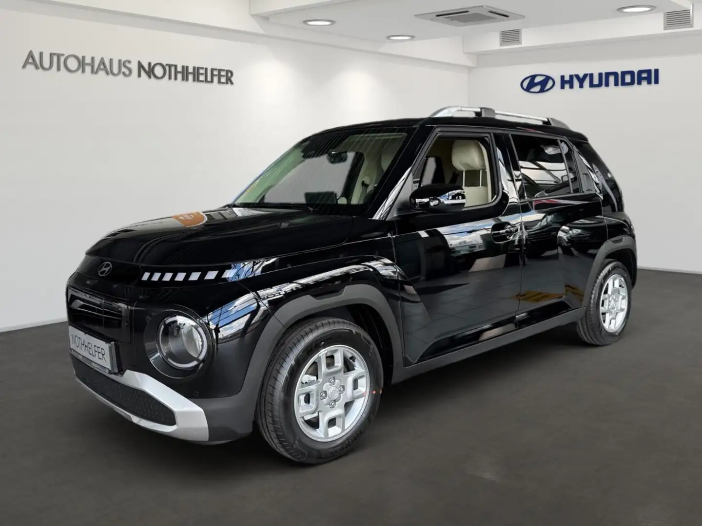 Hyundai Inster EV (MY25) 49 kWh (115 PS) 2WD Trend Effizienz-Pake Schwarz - 1