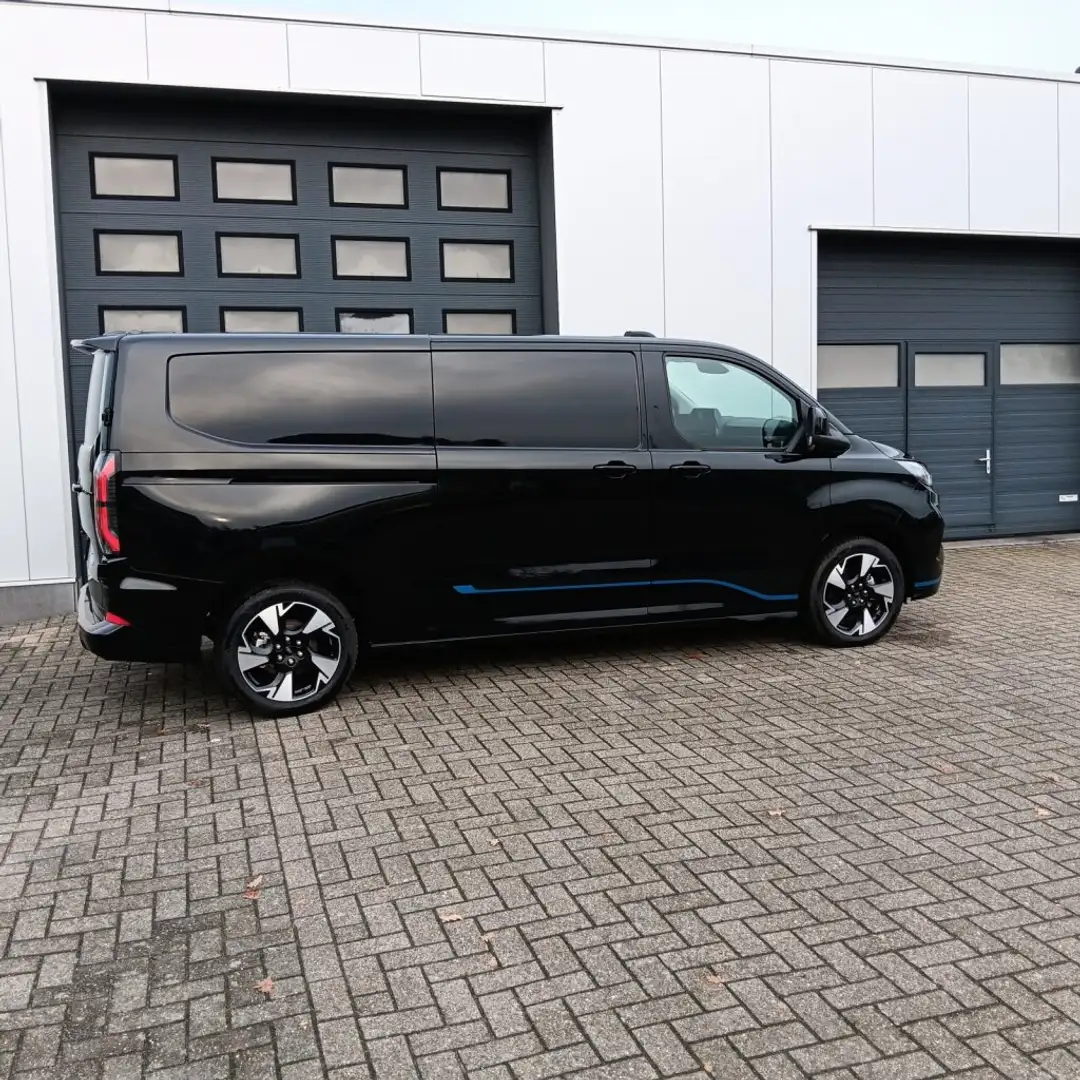 Ford Transit Custom SPORT L2 170pk AUT driver ass pakket 41100exBTW Zwart - 1